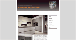 Desktop Screenshot of bathrooms24-7kitchens.com